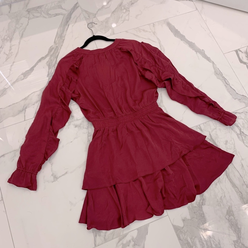 SOLD!! NEW Boutique Holiday Christmas Party Dress Red, - Picture 2 of 11